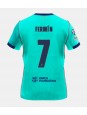 Moški Nogometna dresi replika Barcelona Fermin Lopez #7 Tretji 2026-27 Kratek rokav Moški Nogometna dresi replika Barcelona Fermin Lopez #7 Tretji 2026-27 Kratek rokav